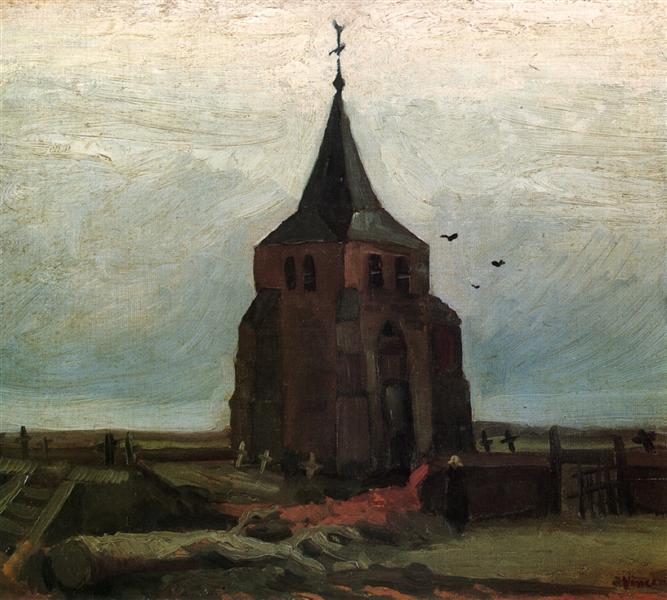 The Old Tower, 1884 - Vincent van Gogh