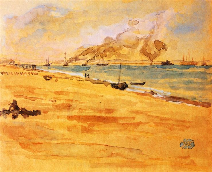 Study for Mouth of the River, 1876 - 1877 - James McNeill Whistler