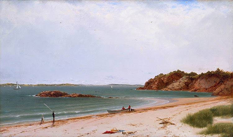 View of the Beach at Beverly, Massachusetts